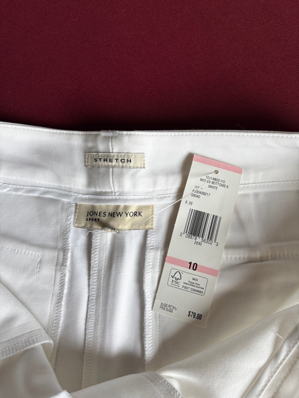 Jones New York White Dress Trousers - Picture 2 of 7